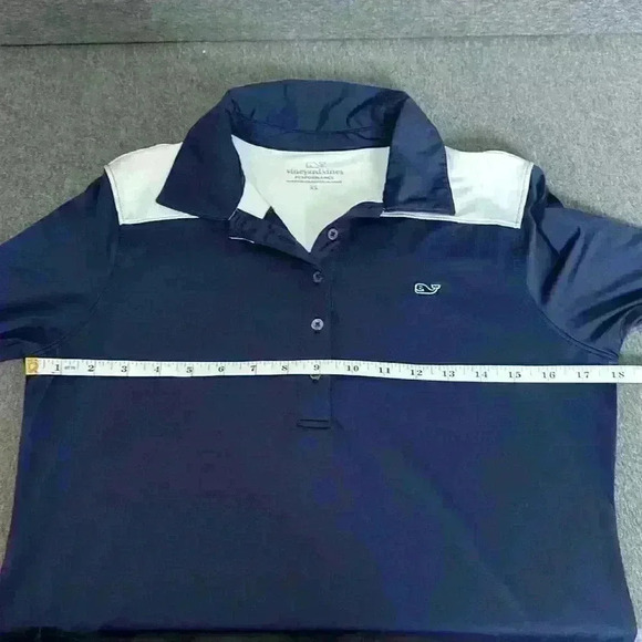 Vineyard Vines Long Sleeve Shep Polo Women’s Moisture Wicking Size XS Excellent! - Picture 8 of 10